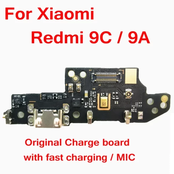 Placa Conector Carga Redmi 9C