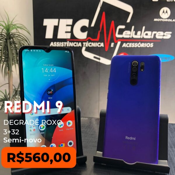 Redmi 9 semi-novo