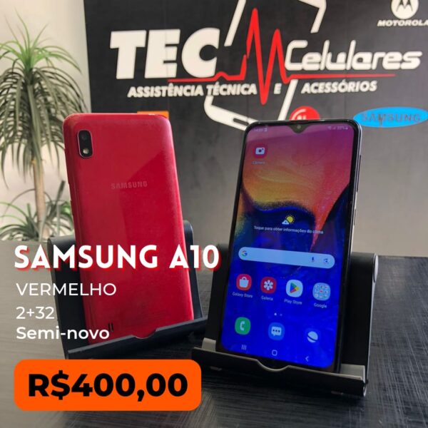 Samsung a10 semi-novo