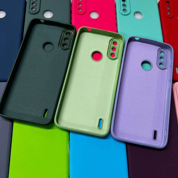 capa silicone moto e7 power