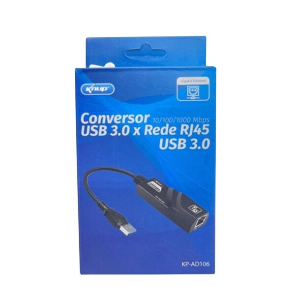 Adaptador USB para Rede RJ45 Knup