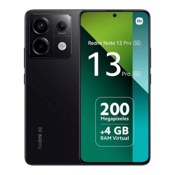 Xiaomi Redmi Note 13 Pro 5G Dual SIM 512 GB preto 12 GB RAM - Image 3