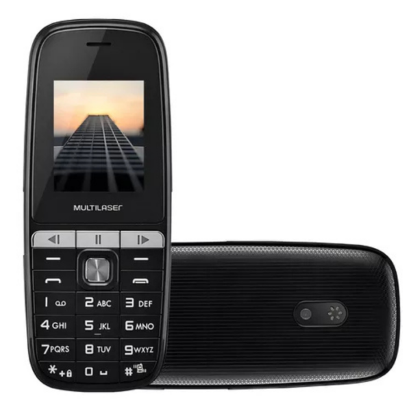 Celular Up Play Multilaser Dual Chip Câmera Preto P9076