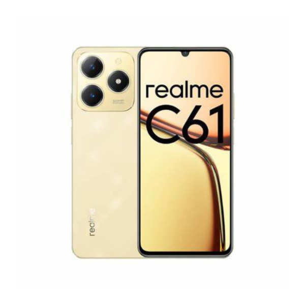 Realme C61 4Ram 128gb Nfc dourado - Image 2