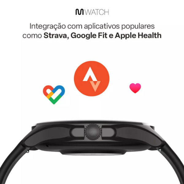 Smartwatch Multi M2r 1,43 Amoled Proteção Ip67 Preto - Image 5