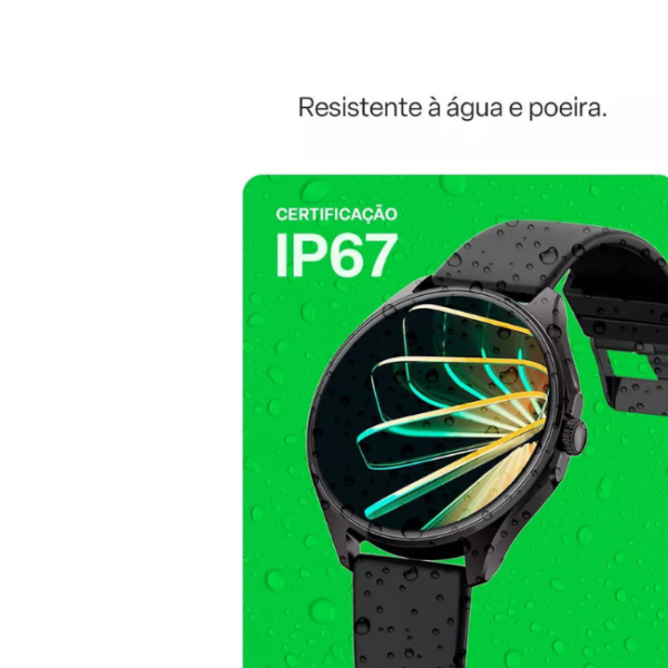 Smartwatch Multi M2r 1,43 Amoled Proteção Ip67 Preto - Image 6