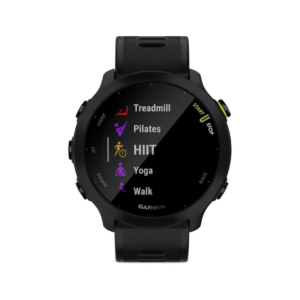 Relógio Monitor Cardíaco Com Gps Garmin Forerunner 55  - Preto