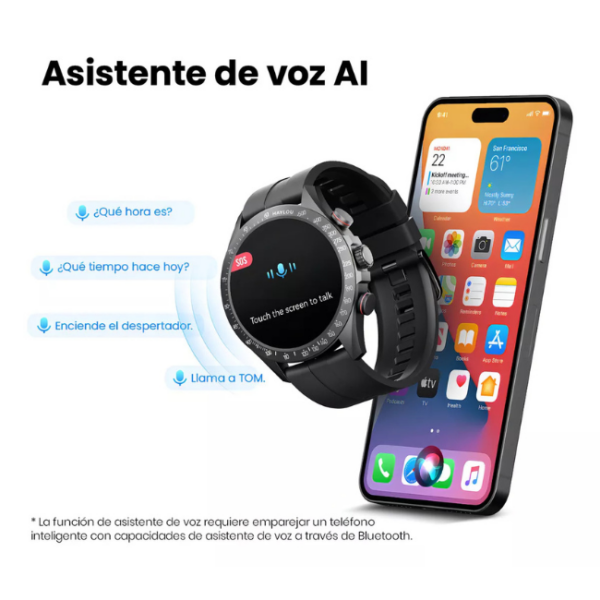 Smartwatch Haylou Solar Pro Amoled Sports Screen - Prata - Image 5