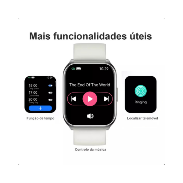 Relógio Smartwatch Haylou Watch 2 Pro Preto - Image 2