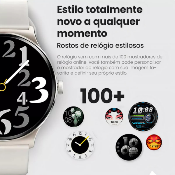 Smartwatch Haylou Solar Lite Relógio Android Cinza - Image 5