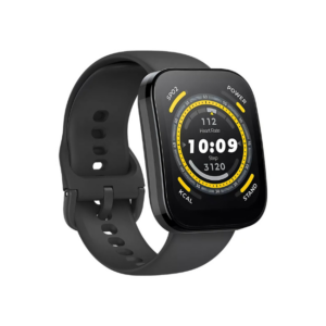 Smartwatch Amazfit Bip 5 GPS, AMOLED, tela de 1.91" com pulseira de silicone Preto