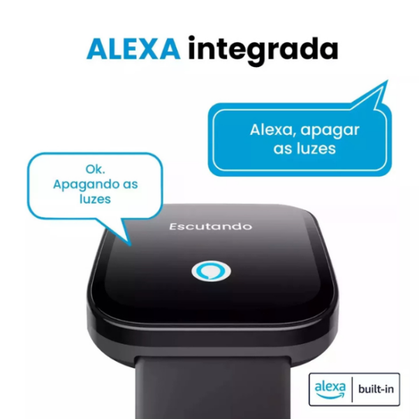 Smartwatch Amazfit Bip 5 GPS, AMOLED, tela de 1.91" com pulseira de silicone Preto - Image 5