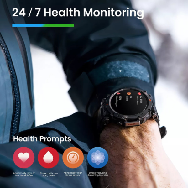 Smartwatch Amazfit T-Rex Ultra Abyss Black - Image 6