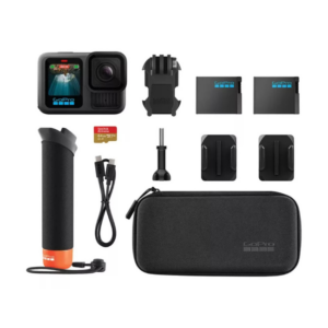 Câmera de ação preta Gopro Hero 13 Holiday Bundle
