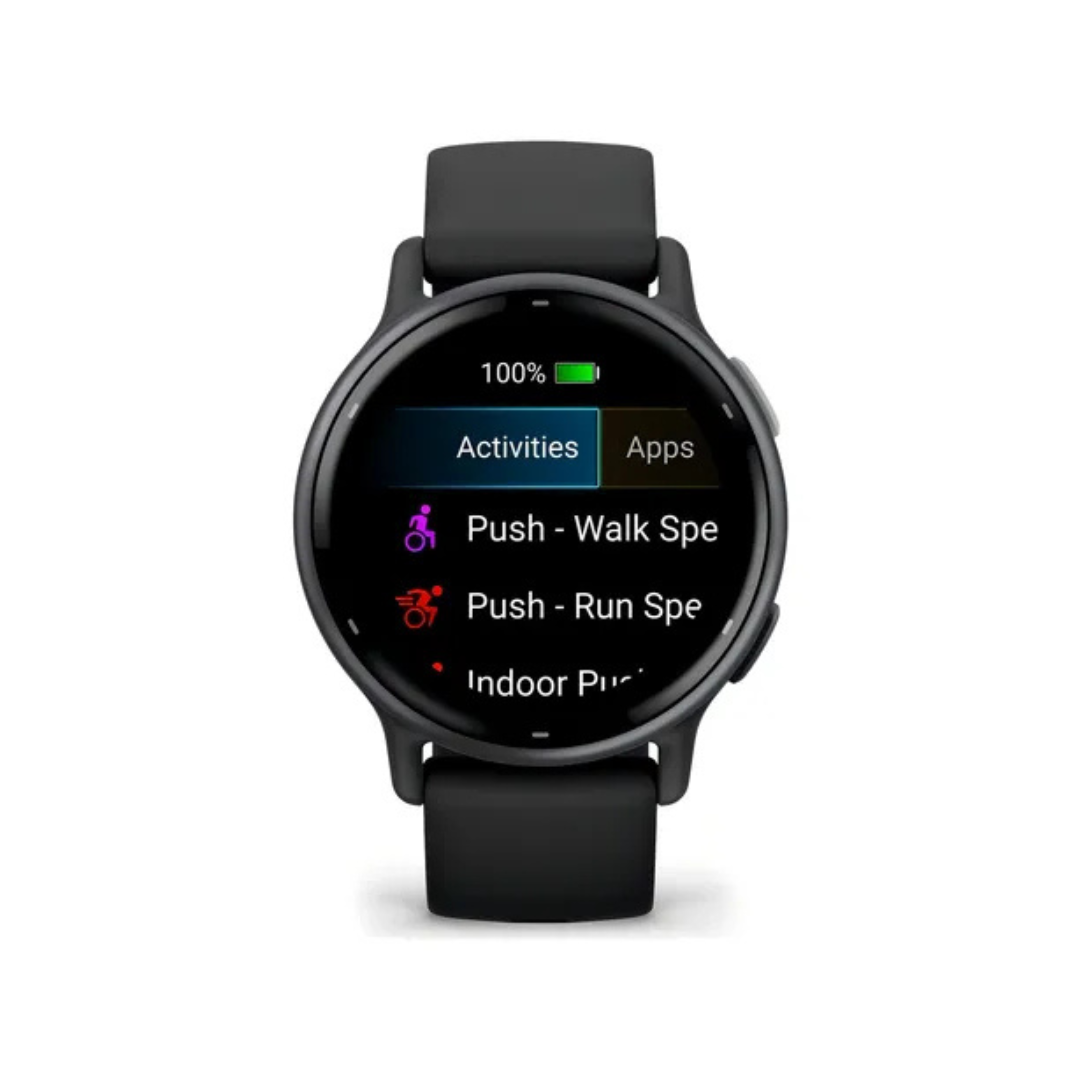 Relógio Garmin Vivoactive 5 Preto Com Pulseira De Silicone - Imagem 3