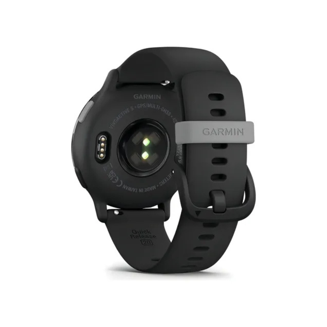 Relógio Garmin Vivoactive 5 Preto Com Pulseira De Silicone - Imagem 2