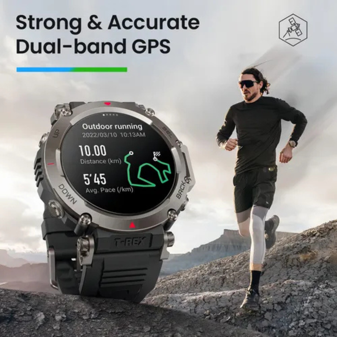 Relógio Smartwatch Xiaomi Amazfit T-rex Ultra A2142 - Preto - Imagem 7