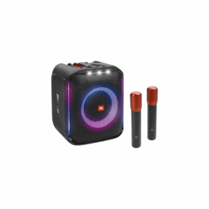Caixa De Som Party Box Encore 2 Microfones Preta Jbl Cor Preto