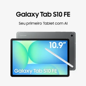 TABLET SAMSUNG S10 FE 128GB 11 COM CANETA E CAPA